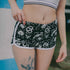 sport shorts and hotpants alternative tattoo print festival shorts for women