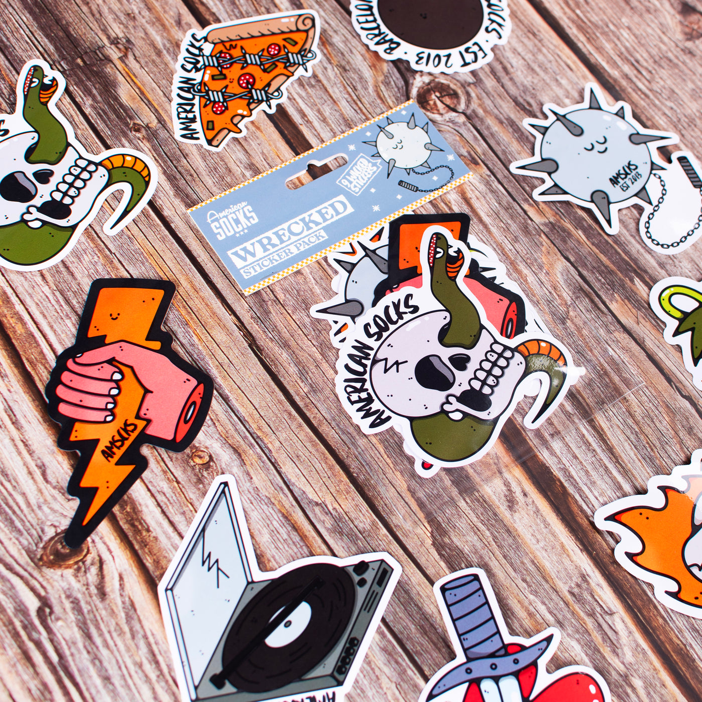 Wrecked - Sticker Pack